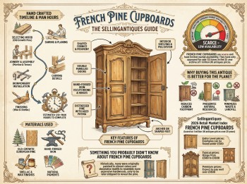 French Pine Cupboards Guide Infographic