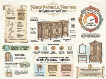 French Provincial Furniture Guide Infographic