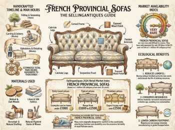 French Provincial Sofas from 3 Shops