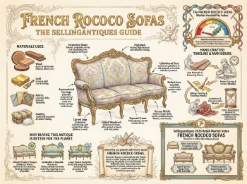 French Rococo Sofas Guide Infographic