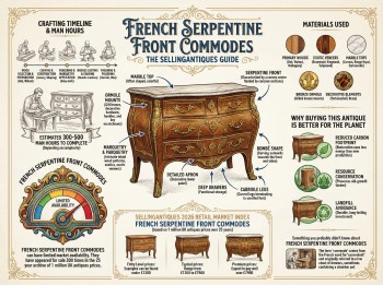 French Serpentine Front Commodes Guide Infographic