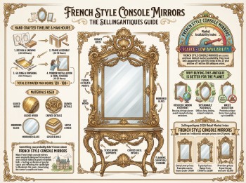 French Style Console Mirrors Guide Infographic
