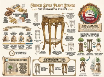 French Style Plant Stands Guide Infographic