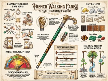 French Walking Canes Guide Infographic