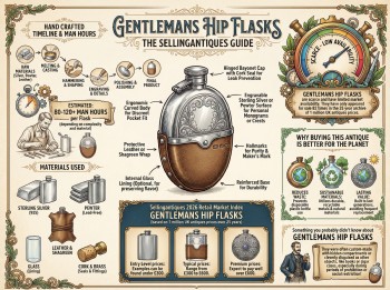 Gentlemans Hip Flasks Guide Infographic