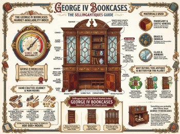 George Iv Bookcases Guide Infographic
