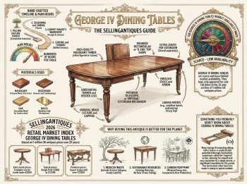 George Iv Dining Tables Guide Infographic