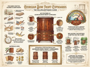 Georgian Bow Front Cupboards Guide Infographic
