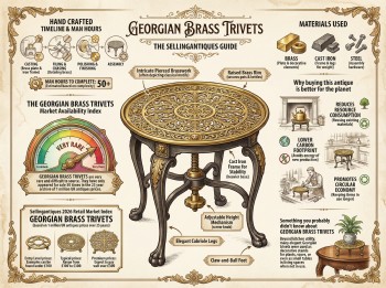 Georgian Brass Trivets Guide Infographic