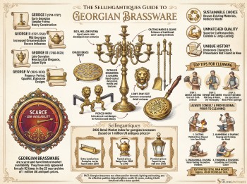 Georgian Brassware Guide Infographic