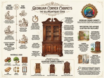 Georgian Corner Cabinets Guide Infographic