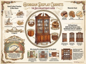 Georgian Display Cabinets Guide Infographic