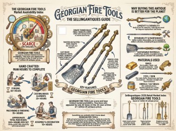 Georgian Fire Tools Guide Infographic