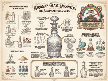 Georgian Glass Decanters Guide Infographic