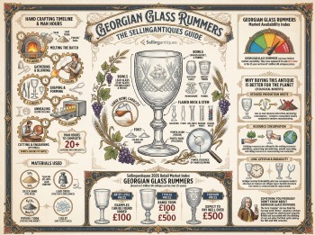 Georgian Glass Rummers Guide Infographic