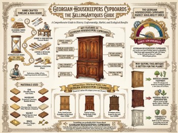 Georgian Housekeepers Cupboards Guide Infographic