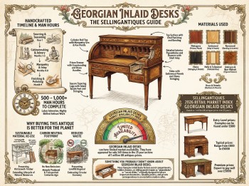 Georgian Inlaid Desks Guide Infographic