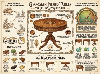 Georgian Inlaid Tables Guide Infographic