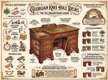 Georgian Knee Hole Desks Guide Infographic