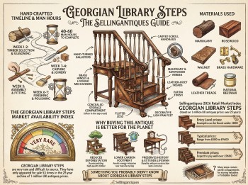 Georgian Library Steps Guide Infographic