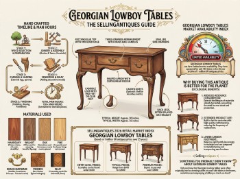 Georgian Lowboy Tables Guide Infographic