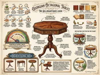 Georgian Octagonal Tables Guide Infographic