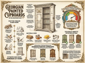 Georgian Painted Cupboards Guide Infographic
