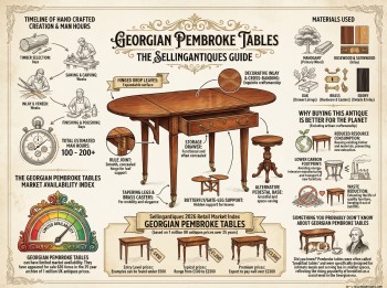 Georgian Pembroke Tables Guide Infographic
