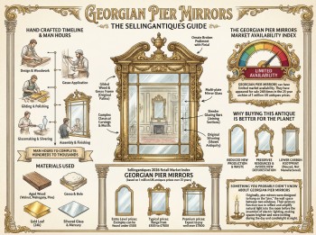 Georgian Pier Mirrors Guide Infographic