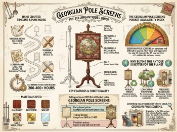 Georgian Pole Screens Guide Infographic