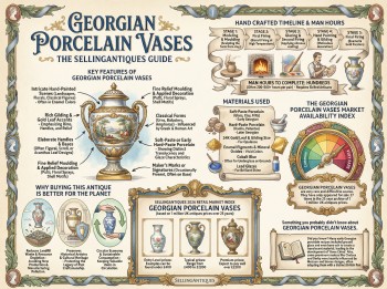 Georgian Porcelain Vases Guide Infographic