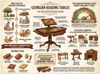 Georgian Reading Tables Guide Infographic