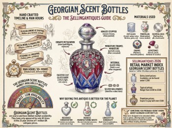 Georgian Scent Bottles Guide Infographic