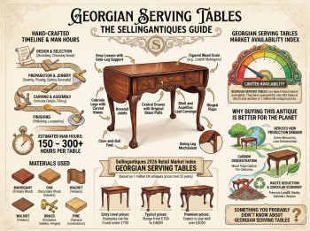 Georgian Serving Tables Guide Infographic