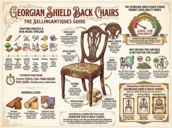 Georgian Shield Back Chairs Guide Infographic