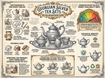 Georgian Silver Tea Sets Guide Infographic
