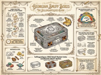 Georgian Snuff Boxes Guide Infographic