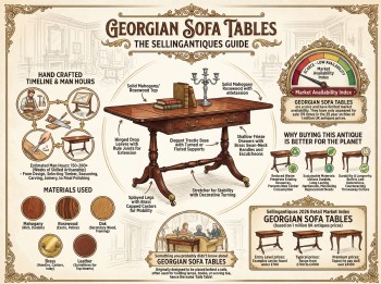 Georgian Sofa Tables Guide Infographic
