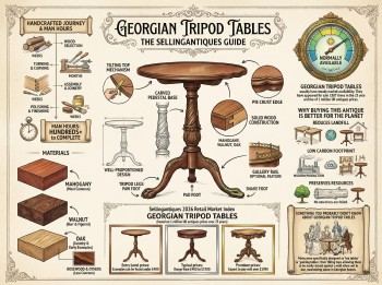 Georgian Tripod Tables Guide Infographic
