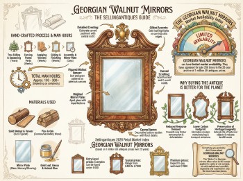 Georgian Walnut Mirrors Guide Infographic