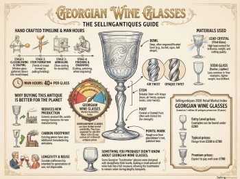 Georgian Wine Glasses Guide Infographic