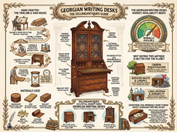 Georgian Writing Desks Guide Infographic