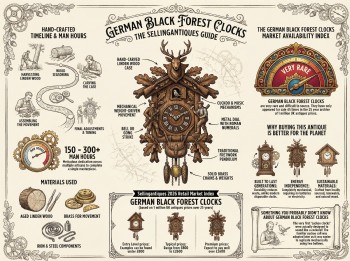 German Black Forest Clocks Guide Infographic