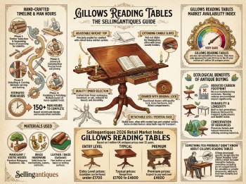 Gillows Reading Tables Guide Infographic