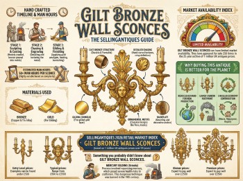 Gilt Bronze Wall Sconces Guide Infographic