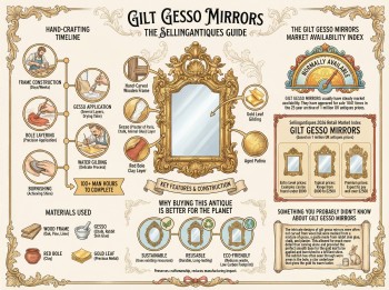 Gilt Gesso Mirrors Guide Infographic