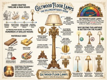 Giltwood Floor Lamps Guide Infographic