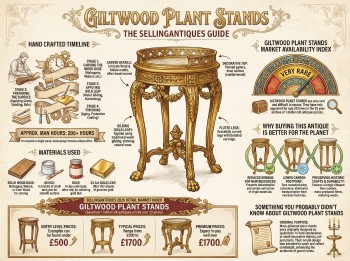 Giltwood Plant Stands Guide Infographic