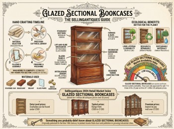 Glazed Sectional Bookcases Guide Infographic