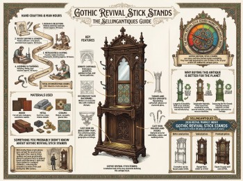 Gothic Revival Stick Stands Guide Infographic